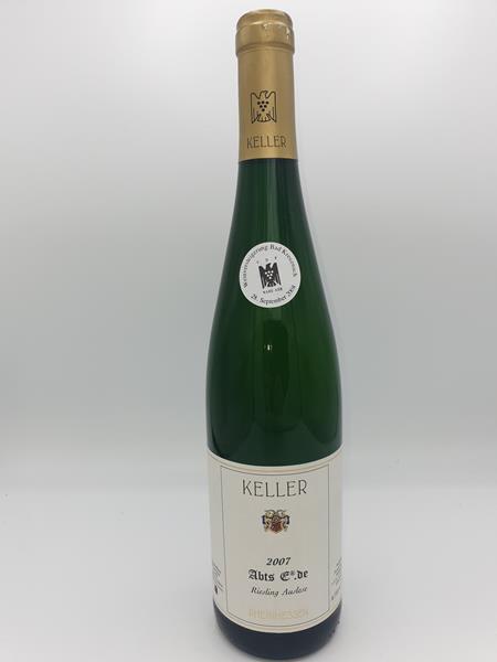 Weingut Keller - Westhofen Brunnenhäuschen 'Abts E' Riesling Auslese Goldkapsel Versteigerungswein 2007