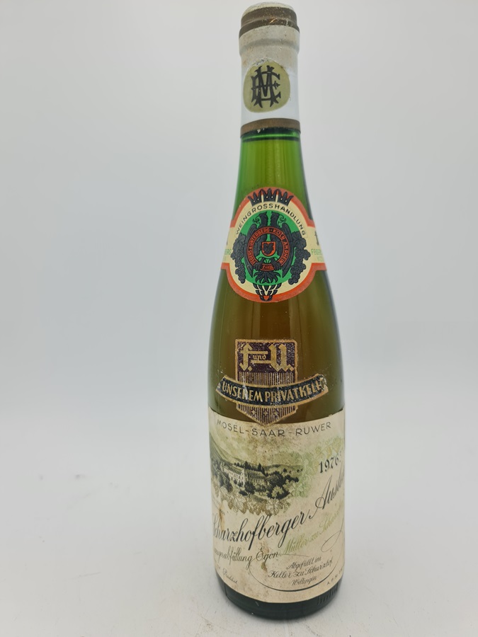 Egon Müller zu Scharzhof - Scharzhofberger Riesling Auslese 1976