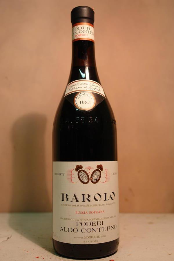Poderi Aldo Conterno - Barolo Bussia Soprana 1985