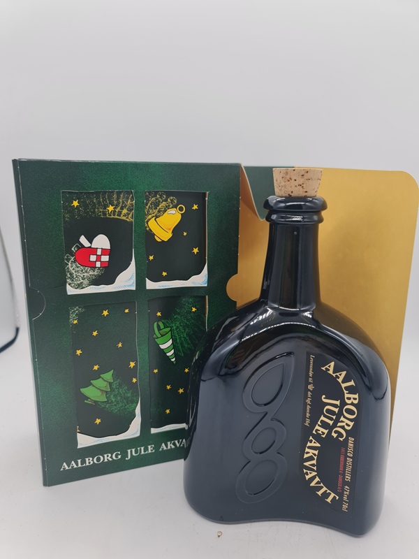 Aalborg Jule Akvavit Jahrgang 1998 0,7l  47% by vol. alc. Sonderabfüllung incl. Geschenkpackung