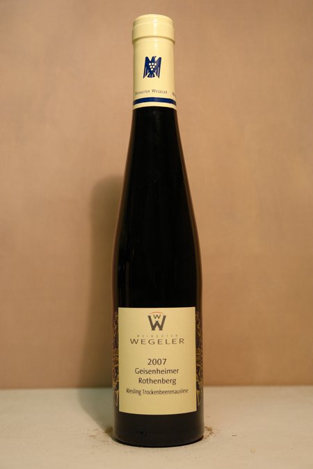 Wegeler - Geisenheimer Rothenberg Riesling Trockenbeerenauslese 250° 2007 375ml
