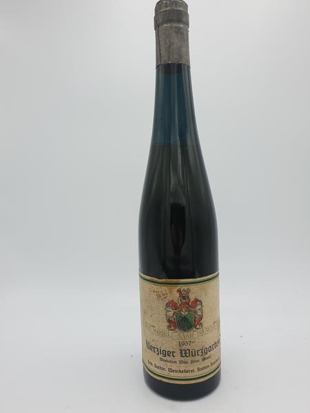 Fritz Sactor 'Wachstum Wwe Peter Schaaf' - Ürziger Würzgarten Riesling 1937