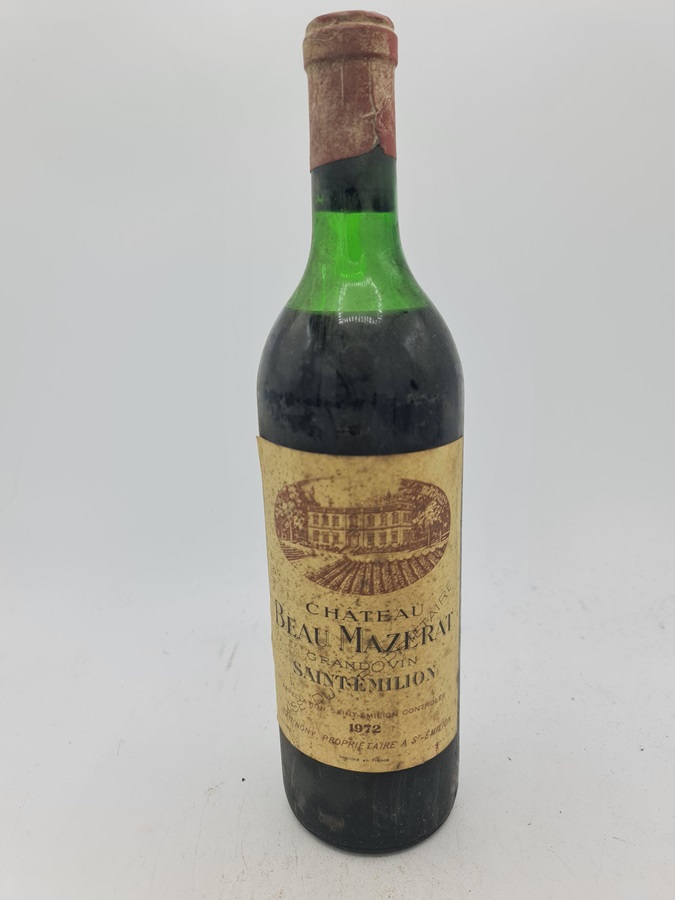 Château Beau Mazerat Grand Vin St.-Emilion 1972