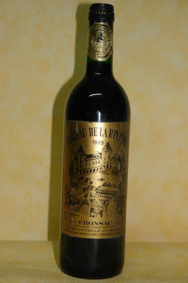 Château de La Rivière Fronsac 1989