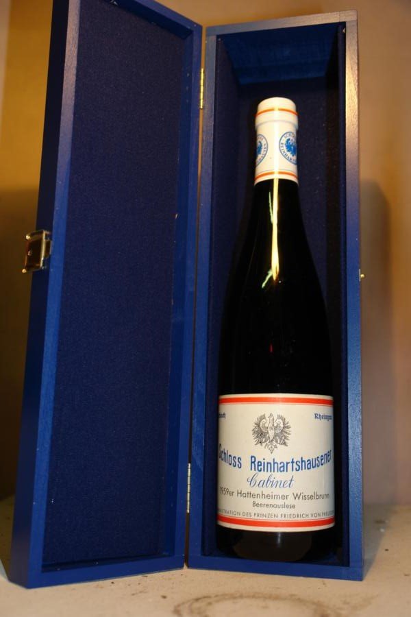 Schloss Reinhartshausen - Hattenheimer Wisselbrunnen Riesling Beerenauslese 1959 OWC 'ex estate treasure chamber 2018'