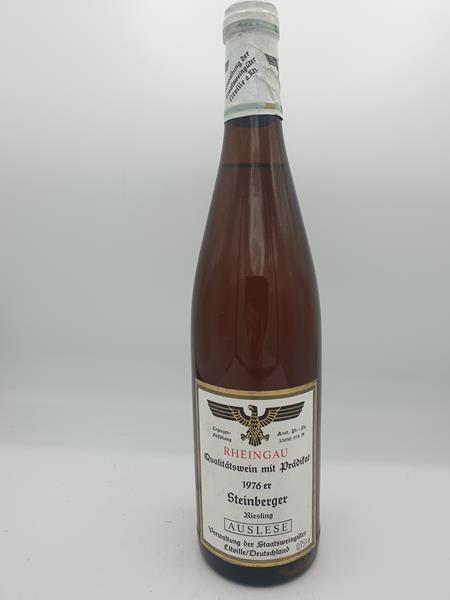 Hessische Staatsweingüter Kloster Eberbach - Steinberger Riesling Auslese 1976