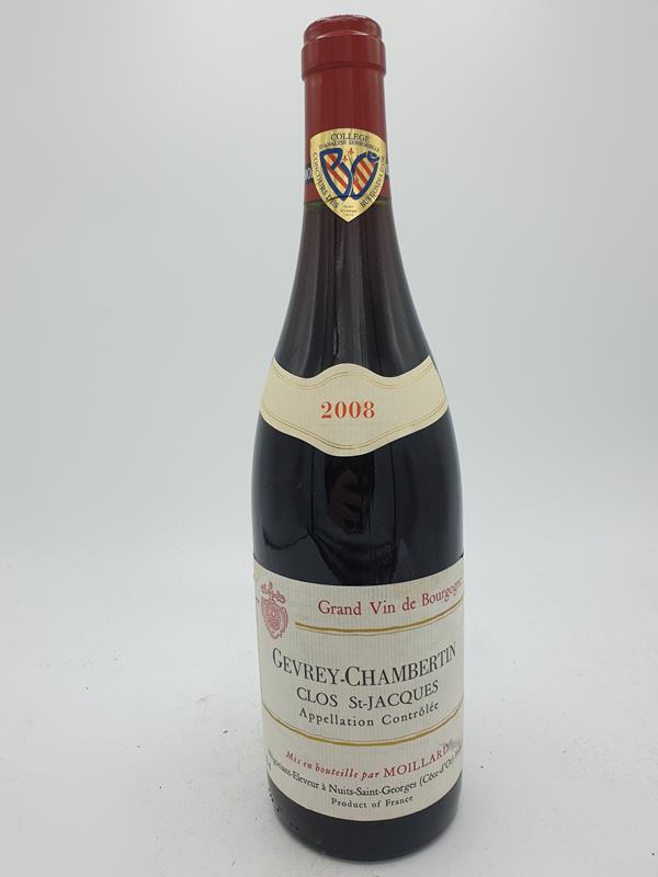 Domaine Thomas-Moillard - Gevrey-Chambertin 1er cru 'Clos St-Jacques' 2008