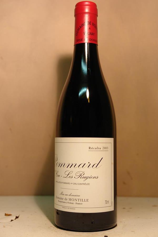 Domaine de Montille - Pommard 1er Cru 'Les Rugiens' 2003