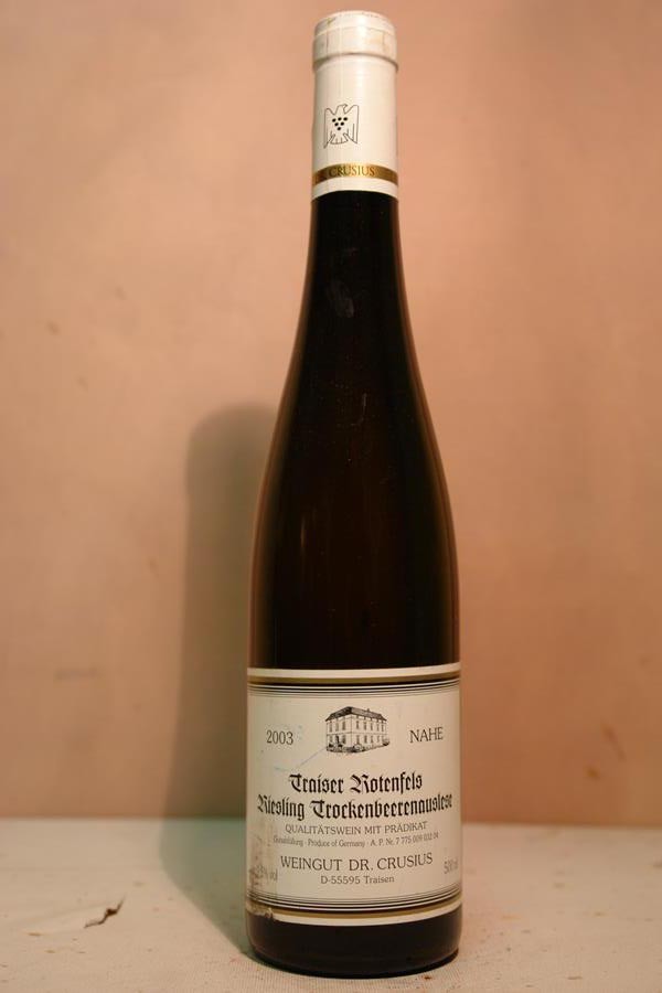 Dr. Crusius - Traiser Rothenfels Riesling Trockenbeerenauslese 2003 500ml