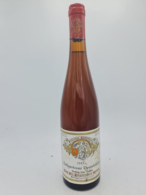 Weingut Carl Frz. Engelmann - Hallgartener Deutelsberg Riesling feine Auslese 1945