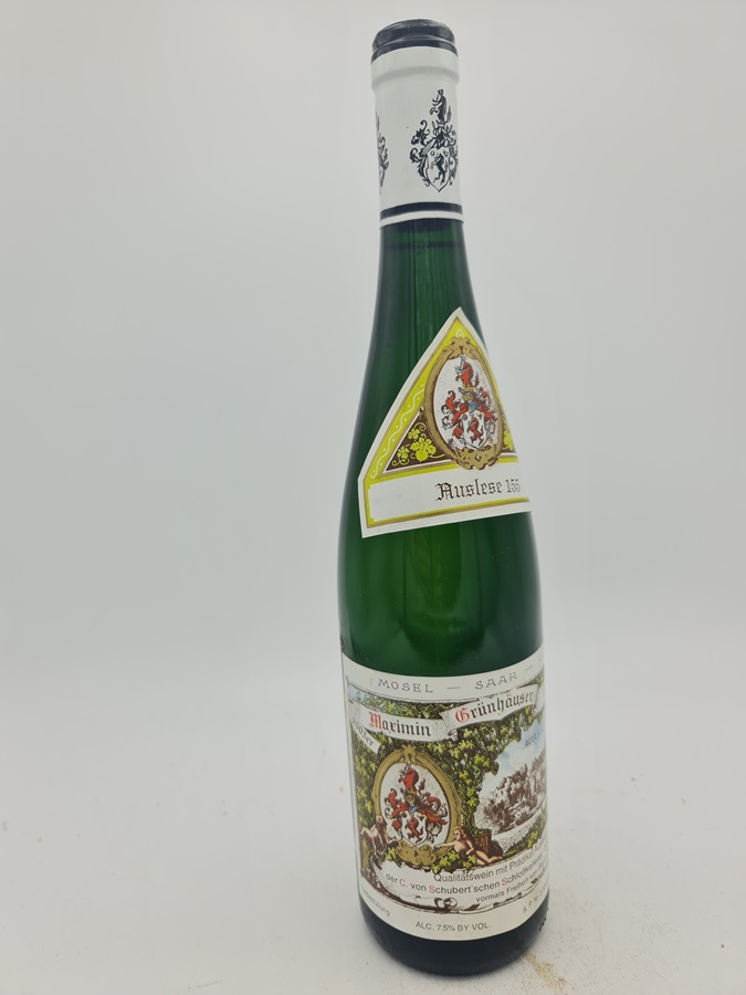 C. von Schubertsche Schlosskellerei Maximin Grünhäuser Abtsberg Auslese N°155 2003