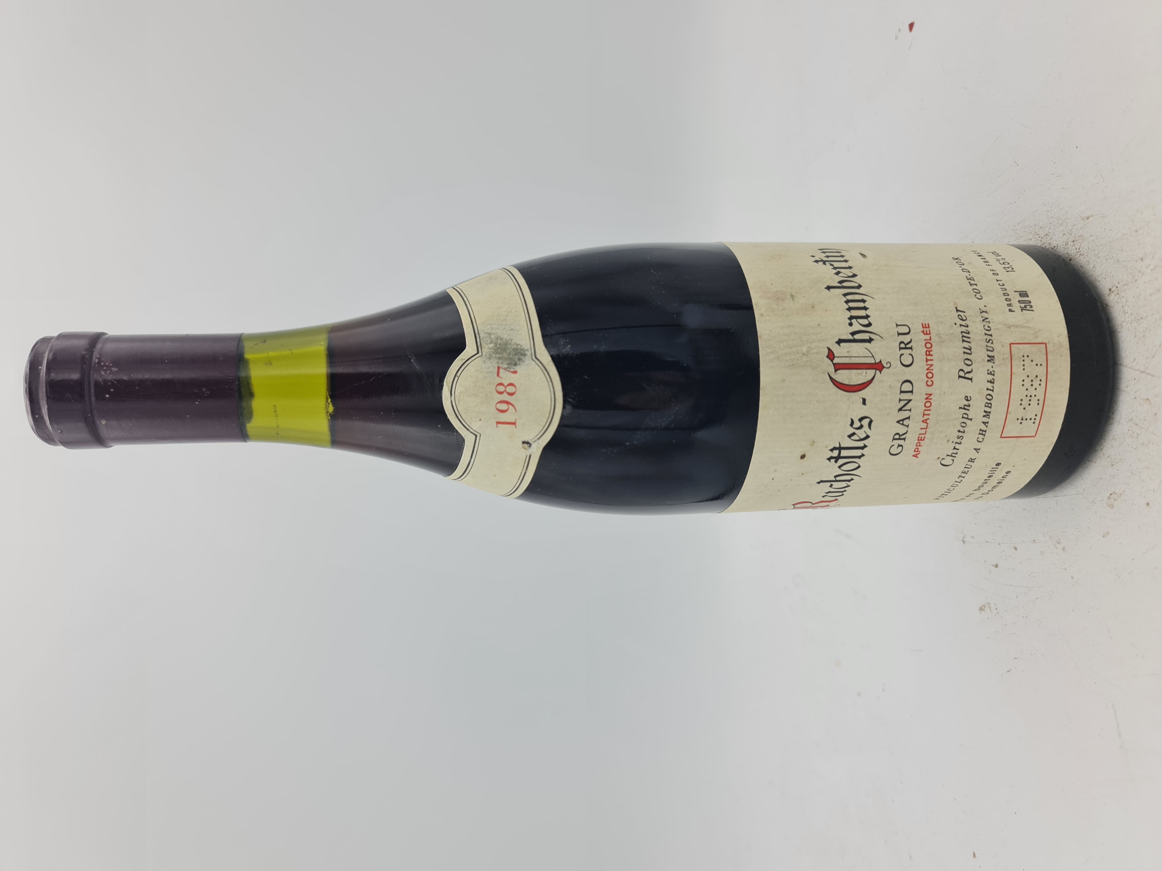 Domaine Georges & Christophe Roumier - Ruchottes-Chambertin 'Grand Cru' 1987