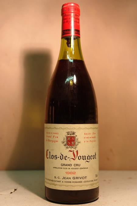 Domaine Jean Grivot - Clos de Vougeot 'Grand Cru' 1982