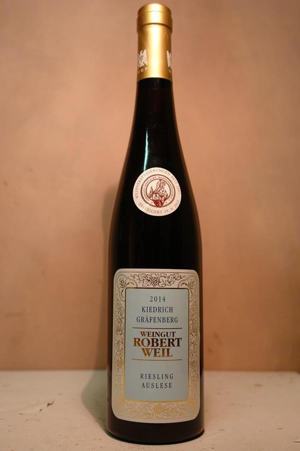 Robert Weil - Kiedricher Gräfenberg Riesling Auslese GOLDKAPSEL Versteigerungswein 2014