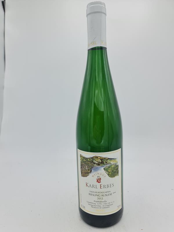 Karl Erbes Erdener Ürziger Würzgarten Riesling Auslese Goldkapsel 2013 375ml