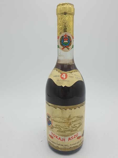 Ungarischen Staatsdomäne - Tokaji Aszu 4 Puttonys 1981 500ml