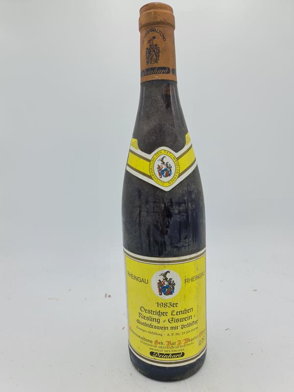 Gutsverwaltung Geheimrat J. Wegeler Deinhard - Östricher Lenchen Riesling Eiswein 1983