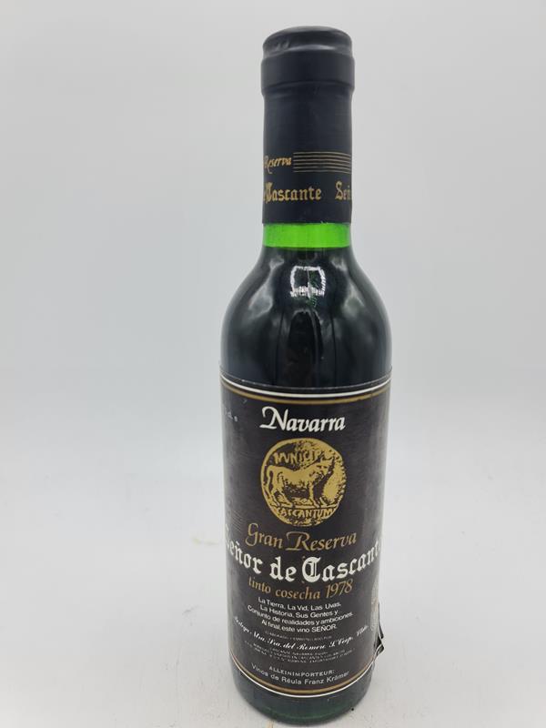 Senorio de Cascante Navarra Gran Reserva 1978 375ml