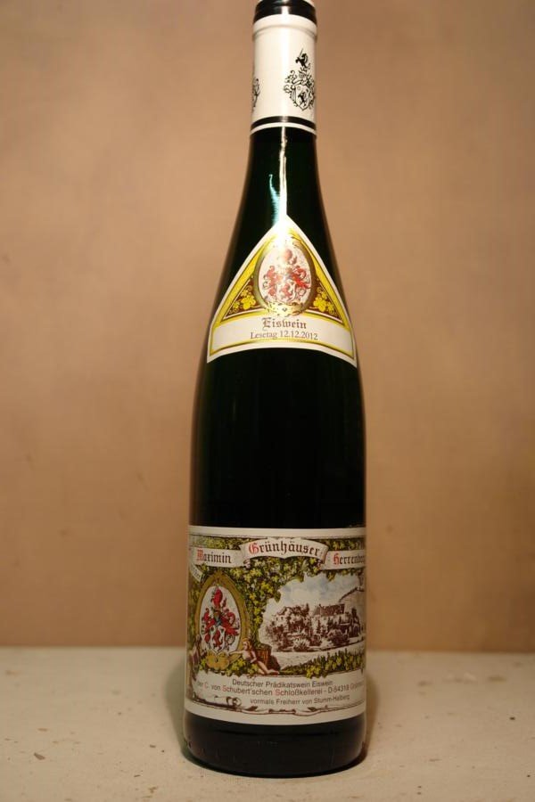 C. von Schubertsche Schlosskellerei Maximin Grünhäuser Herrenberg Eiswein 2012