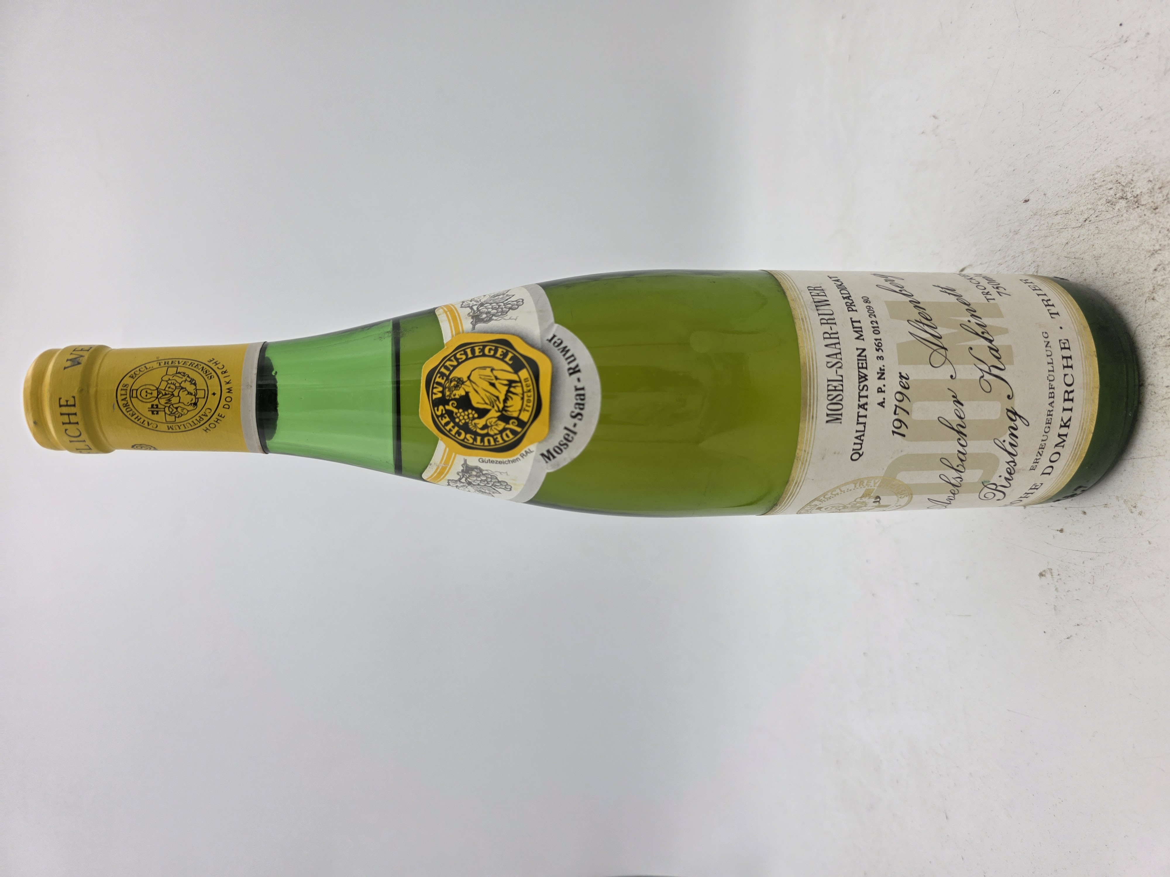 Hohe Domkirche – Avelsbacher Altenberg Riesling Kabinett, dry, 1979