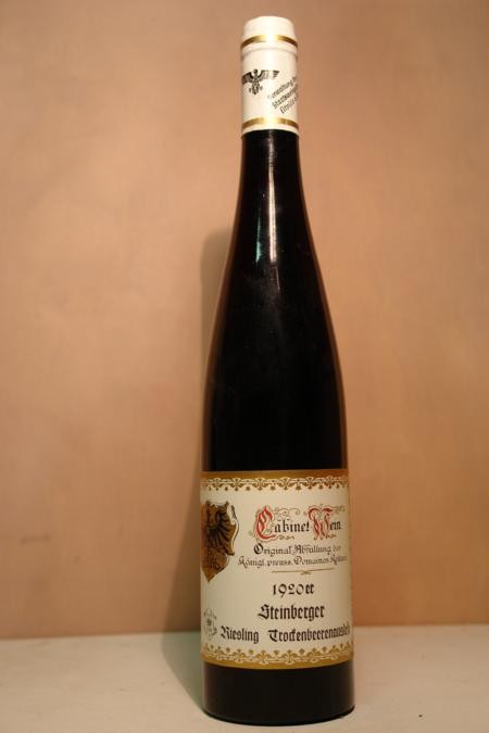 Königlich Preuss. Domänenkellerei - Steinberger Riesling Trockenbeerenauslese Cabinet 1920