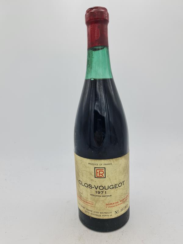 Domaine René Engel - Clos-Vougeot 'Grand Cru' 1971 bt N°001933 of 2100