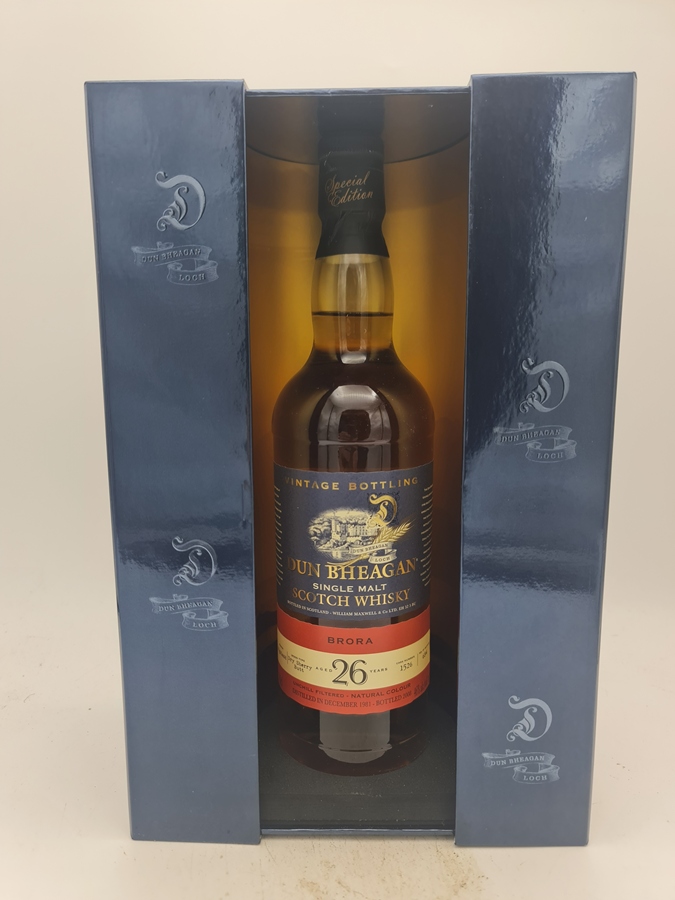 Brora 1981 26 Years Old bottled 2008 Ian Macleod (IM) Dun Bheagan Cask 1526 46,0% alc by vol. 700ml 684 bot. with OC