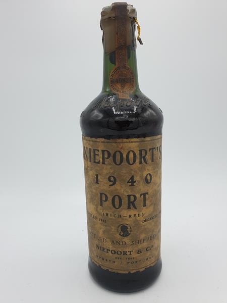 Niepoort Garrafeira Port 1940 bottled 1945 decanted 1963