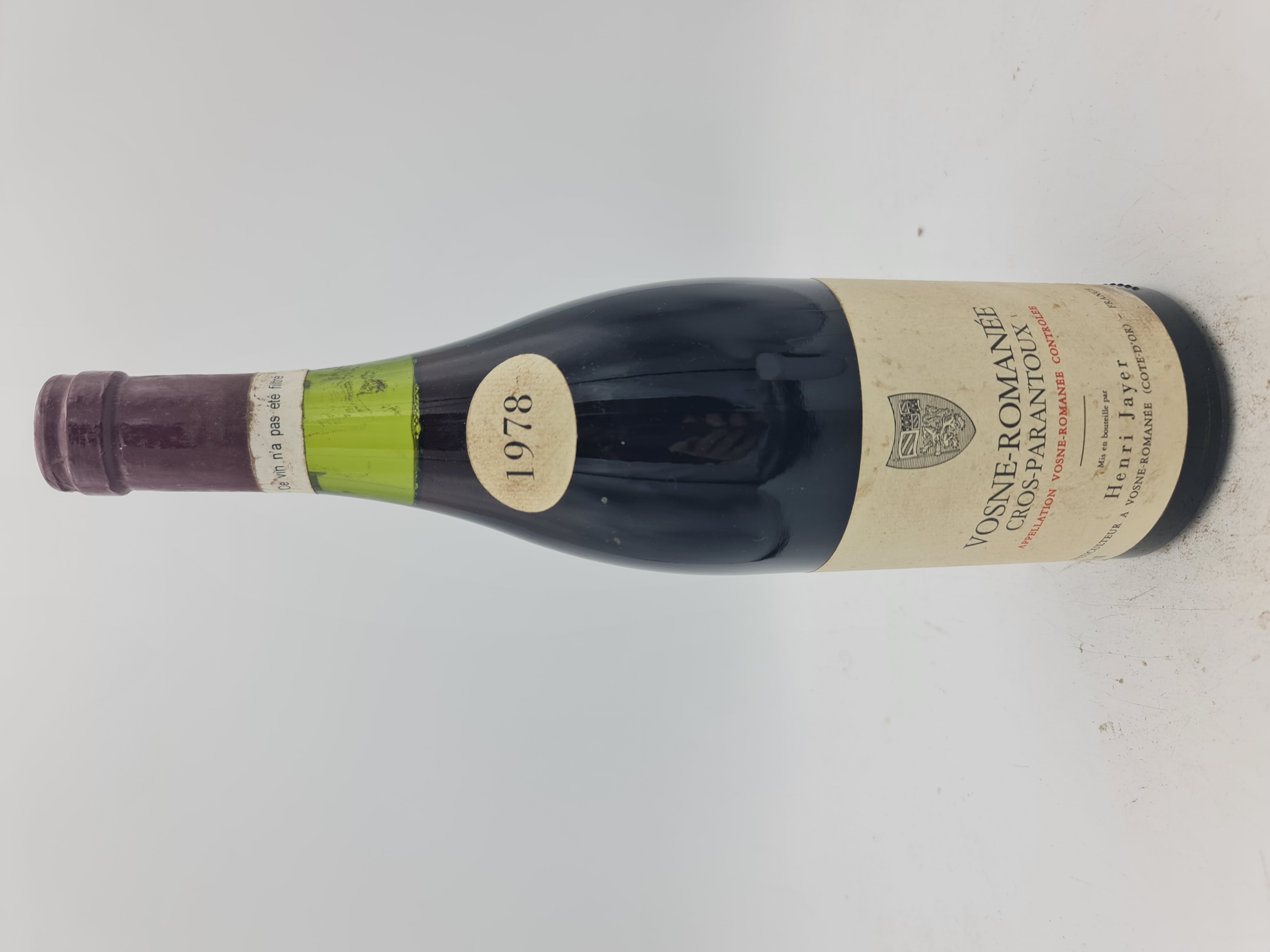H. Jayer - Vosne-Romanée Cros-Parantoux 1978