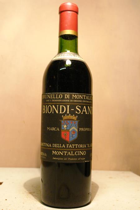 Biondi Santi - Brunello di Montalcino 'Il Greppo' RISERVA 1971