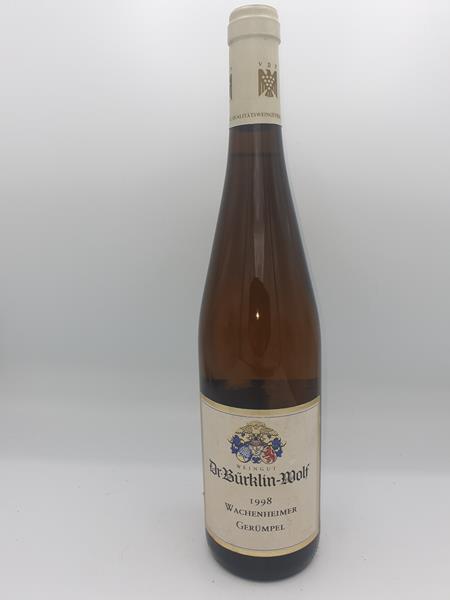 Dr. Bürklin Wolf - Wachenheimer Gerümpel Riesling Spätlese trocken dry 1998