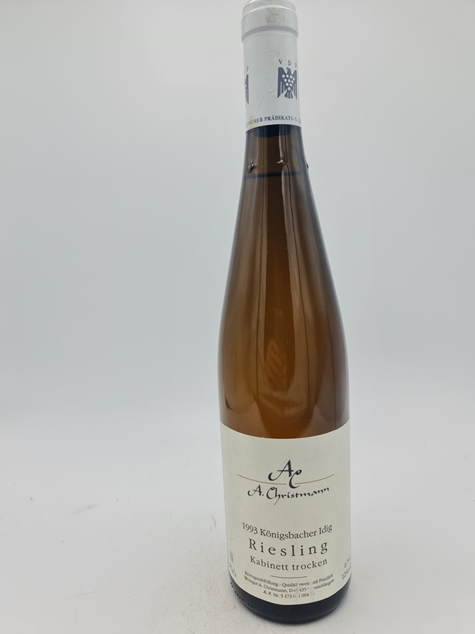 A. Christmann - Idig Riesling kabinett trocken dry 1993