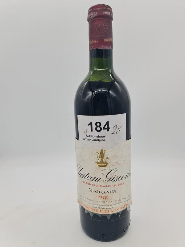 Château Giscours Margaux 1978