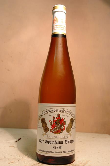 Weingut A.Gillot & Söhne - Oppenheimer Daubhaus Spätlese 1957