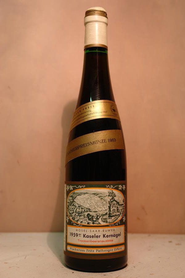 Fritz Patheiger Erben - Kaseler Kernagel Riesling Trockenbeerenauslese 1959