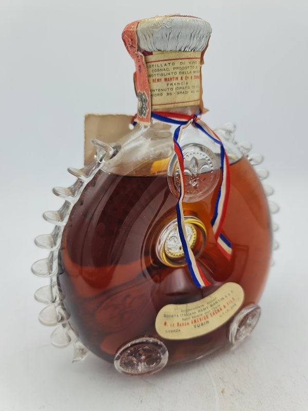 Rémy Martin Louis XIII Grande Champagne Cognac 40% alc by vol 700ml '1969 to 1978 Mid Baccarat era' Italy Version