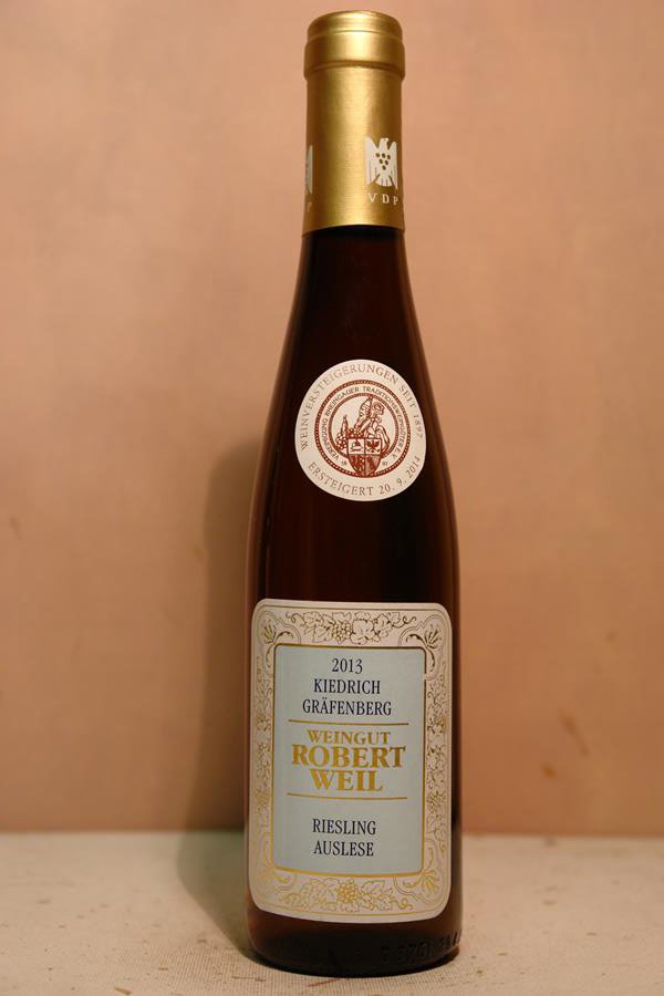 Robert Weil - Kiedricher Gräfenberg Riesling Auslese Goldkapsel Versteigerungswein 2013 375ml