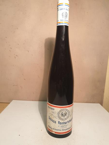 Schloss Reinhartshausen - Erbacher Siegelsberg Riesling Auslese 1934