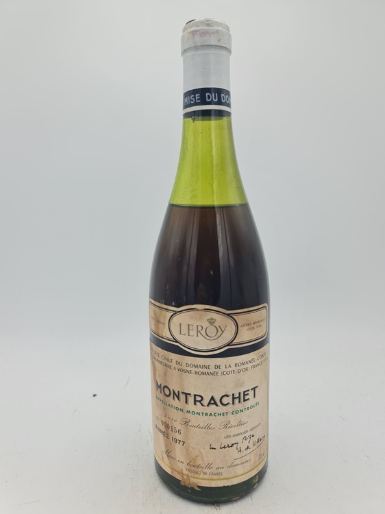 Domaine Romanée Conti (DRC) - Le Montrachet 'Grand Cru' 1977