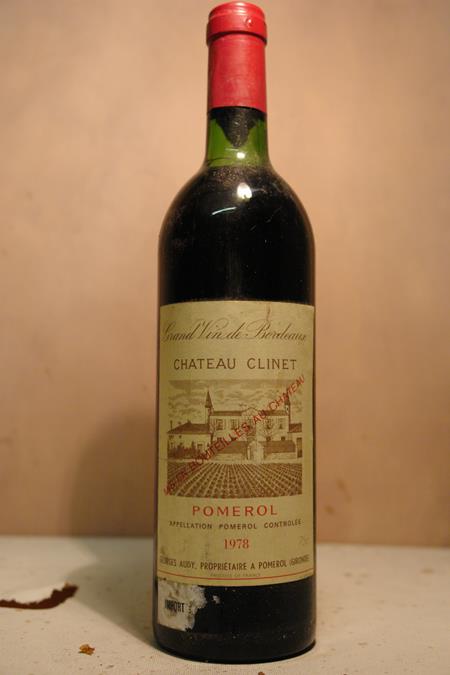 Château Clinet Pomerol 1978