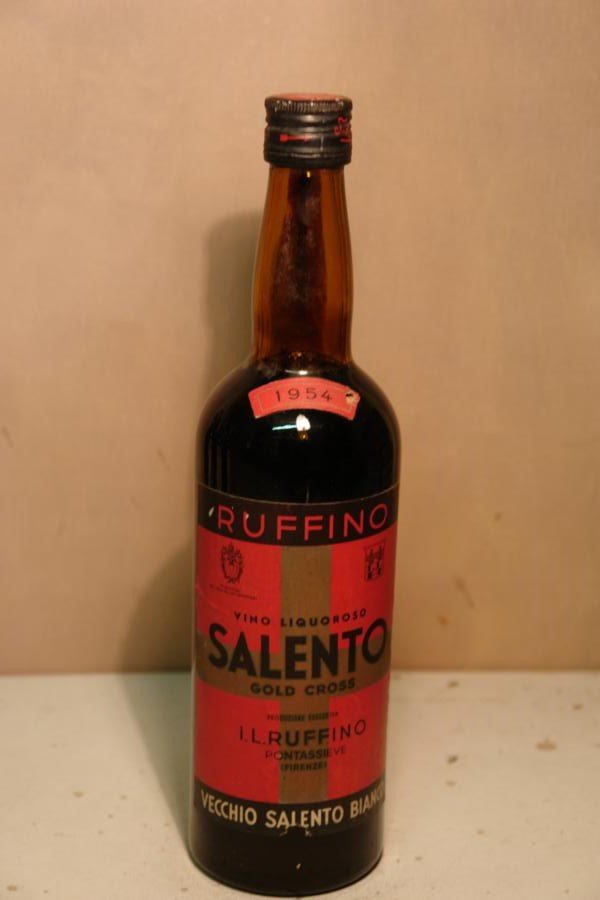 Ruffino Pontassieve - Salento Vino Liquoroso 'Gold Cross' 1954