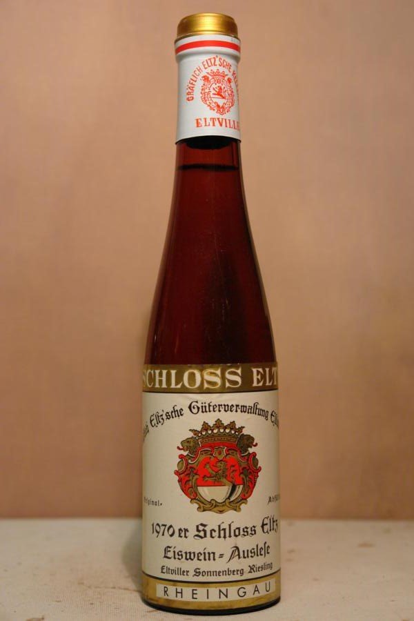 Schloss Eltz - Eltviller Sonnenberg Riesling Eiswein-Auslese 1970