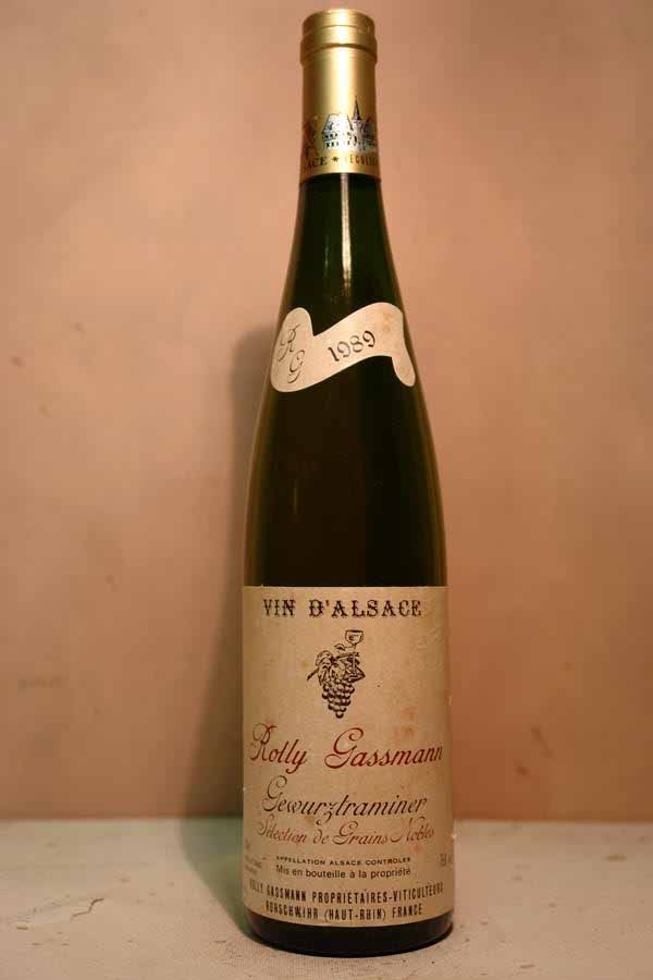 Rolly Gassmann - Gewürztraminer Sélection des Grains Nobles 1989