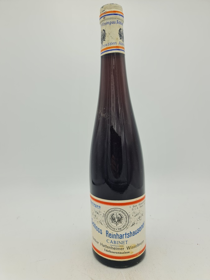 Schloss Reinhartshausen - Hattenheimer Wisselbrunnen Riesling Edelbeerenauslese Cabinet 1949 'ex estate treasure chamber 2018'