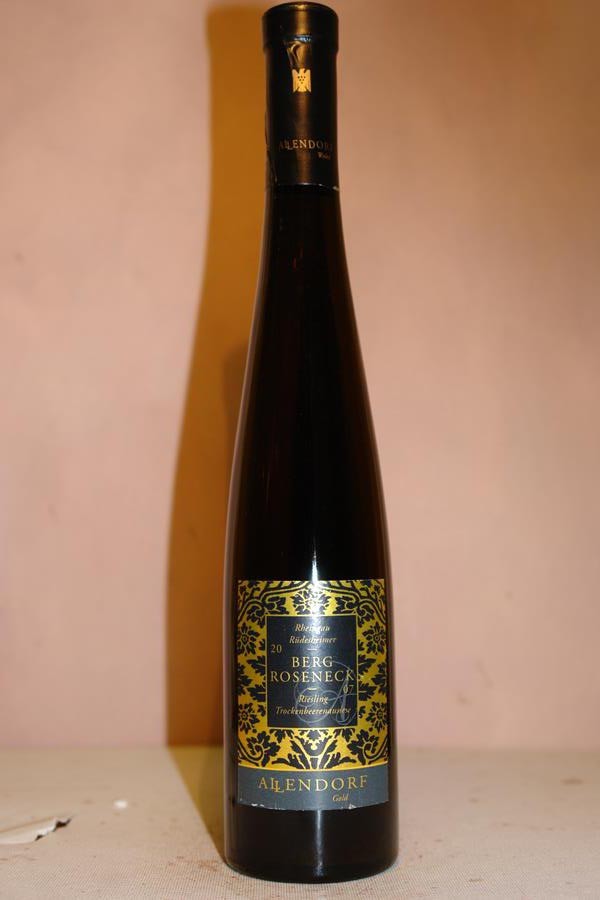 Fritz Allendorf - Rüdesheimer Berg Roseneck Riesling Trockenbeerenauslese 2007 375ml