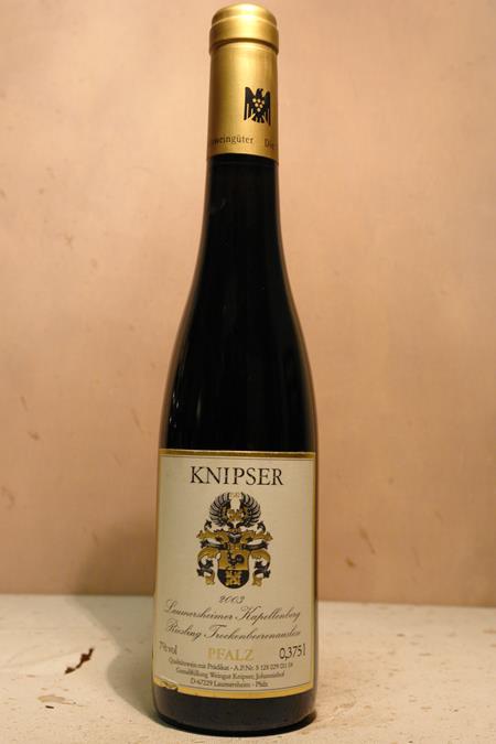 Knipser - Laumersheimer Kapellenberg Riesling Trockenbeerenauslese Goldkapsel 2003 375ml