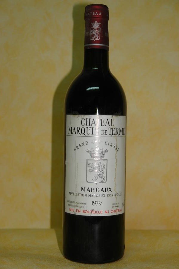 Château Marquis de Terme Grand Cru Classé 1979