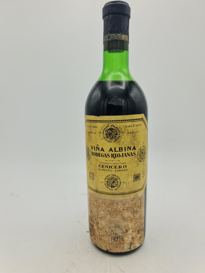 Vina Albina Bodegas Riojanas - Vina Albina Vieja Reserva 1961