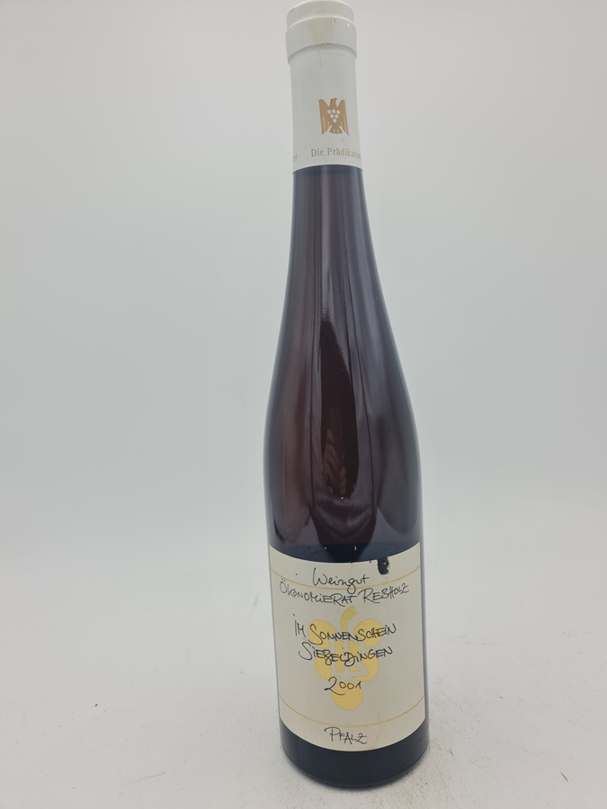 Ökonomierat Rebholz - Im Sonnenschein Riesling Grosses Gewächs GG trocken 2001