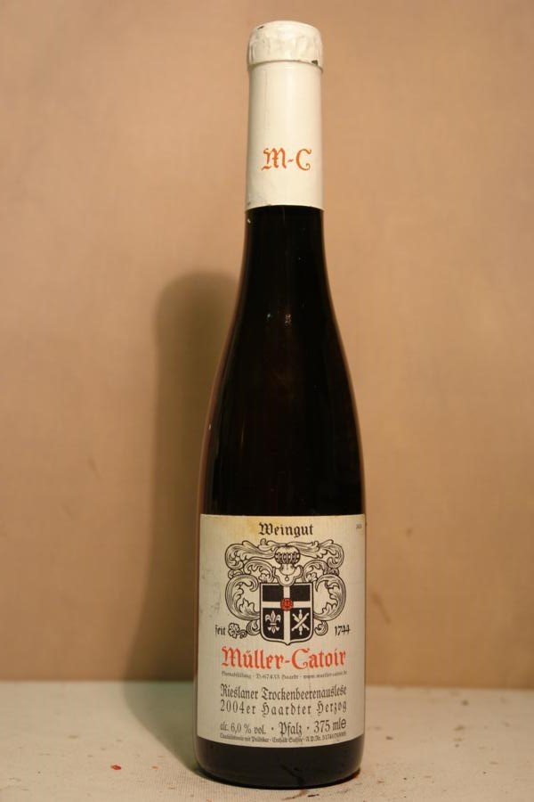 Müller-Catoir -  Haardter Herzog Rieslaner Trockenbeerenauslese 2004 375ml